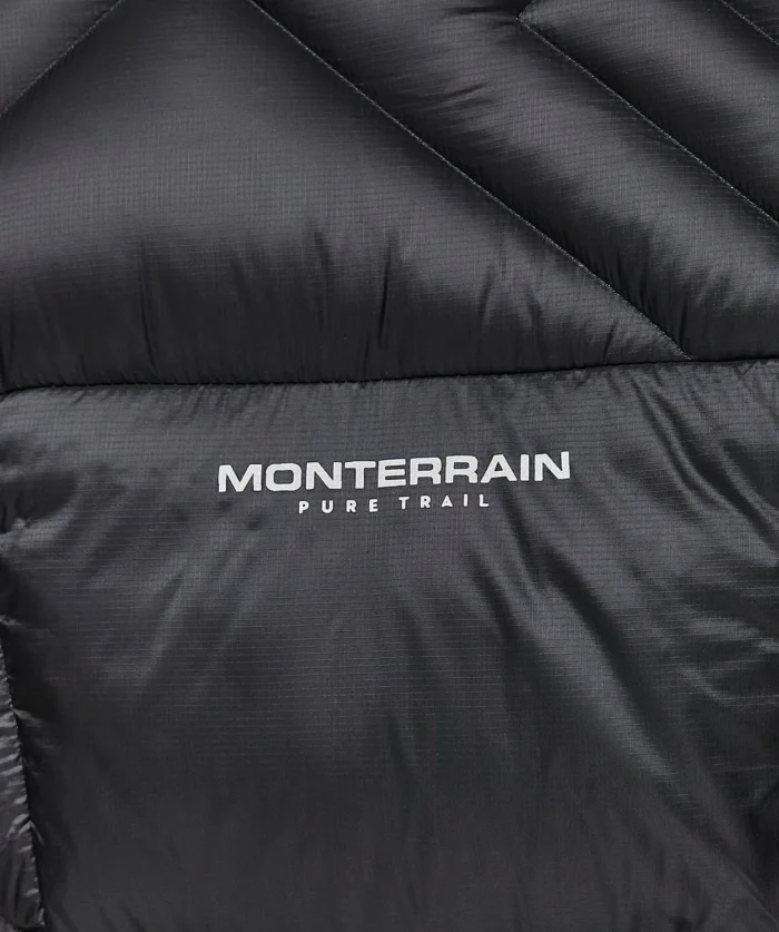 Monterrain Atlas Down insulated Puffer Jacket Jet Black (3)